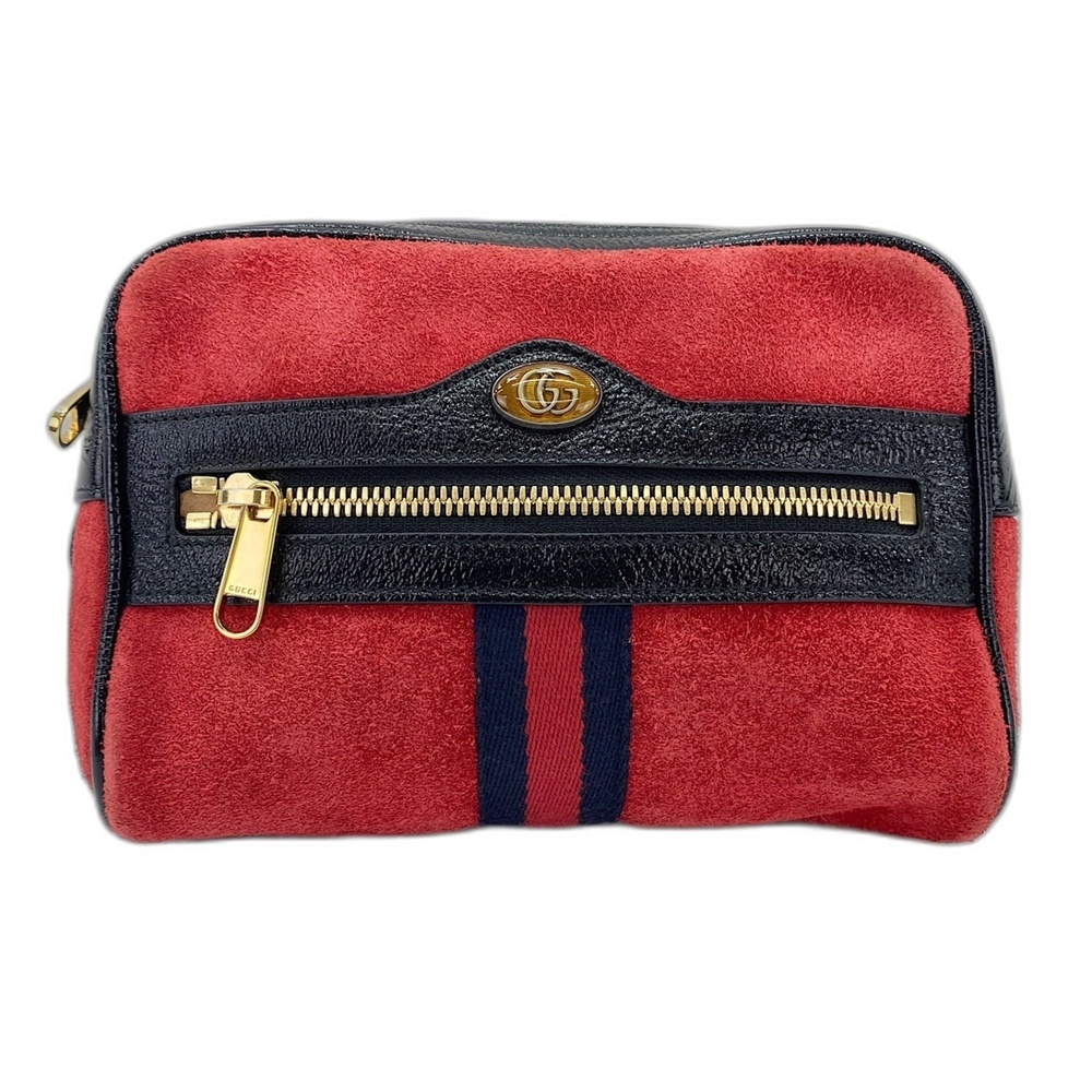 GUCCI Authentic Red Fanny Pack